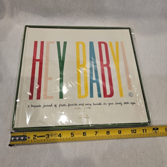 Kate Spade New York First Year Multicolor Memory Book Baby Shower Gift NWT - Picture 5 of 6